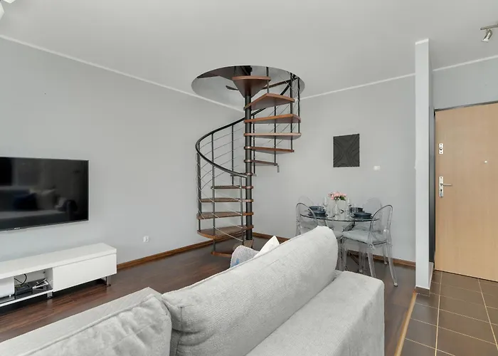 Dwupoziomowy Apartament Zmigrodzka Z Tarasem W Poznaniu By Noclegi Renters